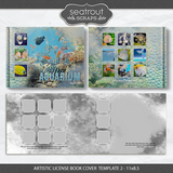 Artistic License Book Cover Template Bonus Bundle - 11x8.5