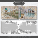 Artistic License Book Cover Template Bonus Bundle - 11x8.5