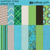 Summer Smiles Page Pak