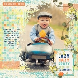 Summertime Pre designed & editable pages