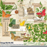 Vintage Mini Mix Scrapbooking Bundle