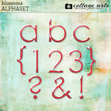 Blossoms AlphaSet
