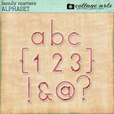Family Matters AlphaSet