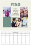 Remember Calendar 12x18