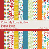 Color My Love Scrapbooking Bundle