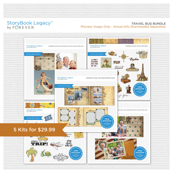 Travel Bug StoryBook Legacy™ Bundle