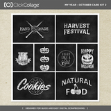 My Year - October Card Kit Bundle
