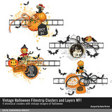 Vintage Halloween Scrapbooking Bundle