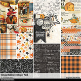 Vintage Halloween Scrapbooking Bundle