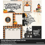 Vintage Halloween Scrapbooking Bundle