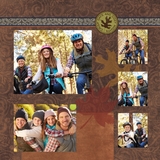 Autumn 12x12 Page Print Templates