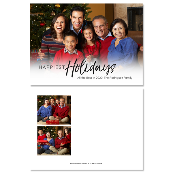 Holiday Script White