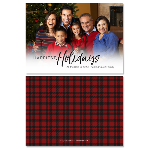 Holiday Script White