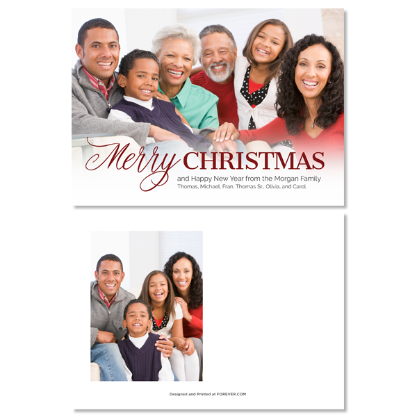 Christmas Family White