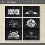 My Year - November Card Kit Bundle
