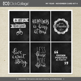 My Year - November Card Kit Bundle