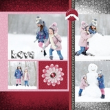 Love 12x12 Page Print Templates
