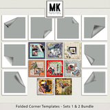 Folded Corners Template Sets 1 & 2
