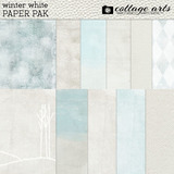 Winter White Paper Pak