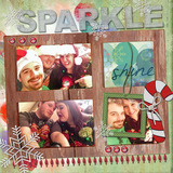 Shabby Christmas AlphaSet