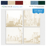 City Break - New York - Cityscape & Solid Papers