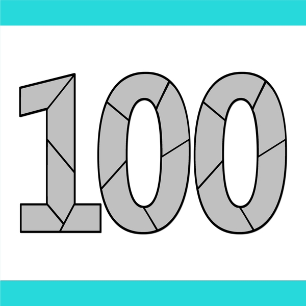 Cracked Up 100 Template | Digital Art Cracked Up 100 Template | Digital Art