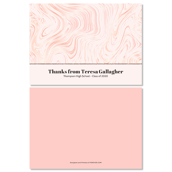 Pretty In Pink Notecard