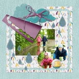 Folded Corner Templates - Spring - Bundle