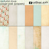 Autumn Love Page Pak