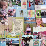 12 X 12 Scrap Templates 48 - Page Layouts