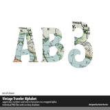 Vintage Traveler Scrapbooking Bundle