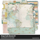 Vintage Traveler Scrapbooking Bundle