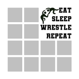 Patchwork Templates - Sports - Wrestling