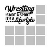Patchwork Templates - Sports - Wrestling
