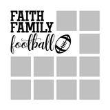 Patchwork Templates - Sports - Football