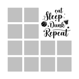 Patchwork Templates - Sports - Basketball