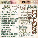 Planting Hope Scrap.Words