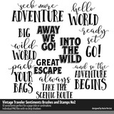 Vintage Traveler Scrapbooking Bundle 02