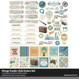 Vintage Traveler Scrapbooking Bundle 02