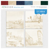 City Break - Vancouver -  Cityscape & Solid Papers