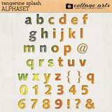 Tangerine Splash AlphaSet