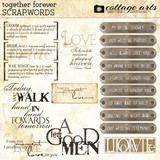 Together Forever Scrap.Words