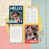 Hello My Name Is Pre-designed Pages