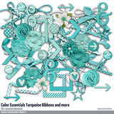 Color Essentials Turquoise Ribbons and More