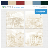 City Break - Rome - Cityscape & Solid Papers