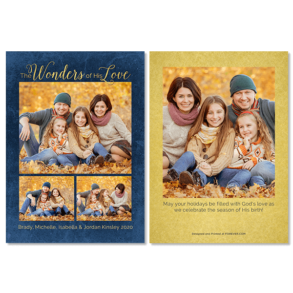 Wonders of His Love Card