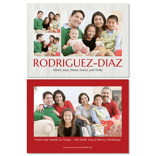 Big Name in Red Card