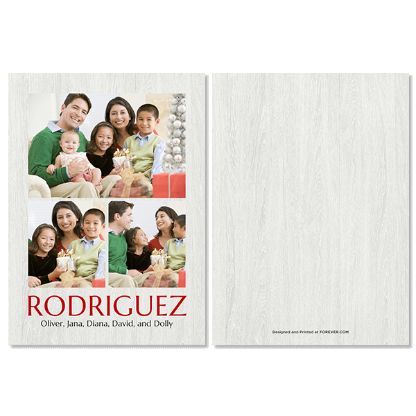 Big Name in Red Card