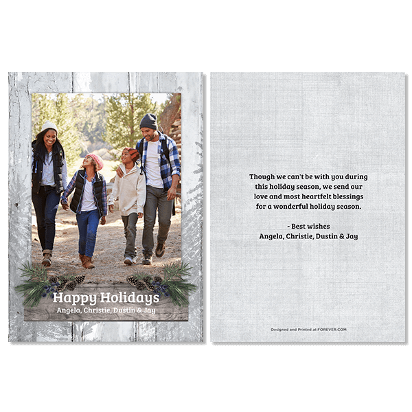 Woodland Holiday Card