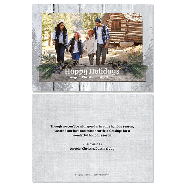 Woodland Holiday Card